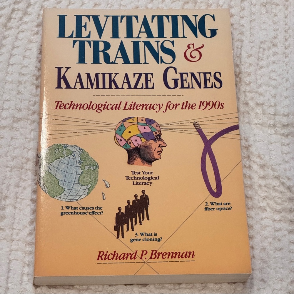 Levitating Trains & Kamikaze Genes Book Brand New Copyright 1990